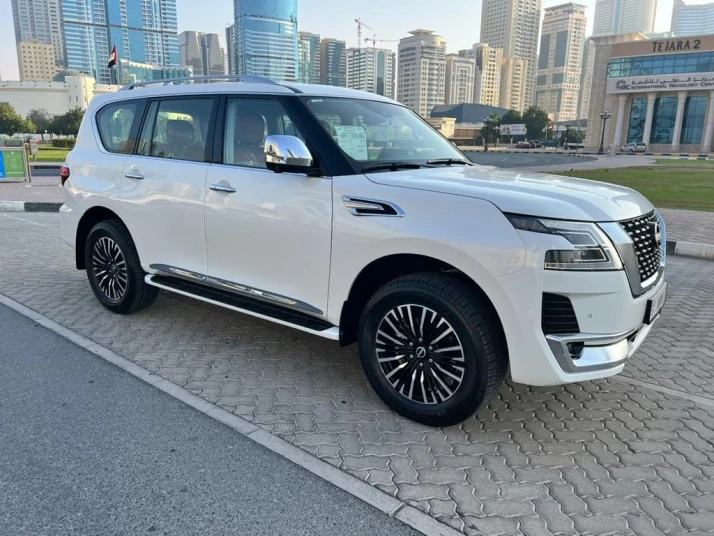 Nissan Patrol 2024 WHITE RENTAL IN DUBAI - undefined
